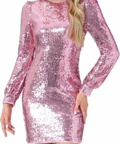 Pinky Cocktail Mini Dress VS11