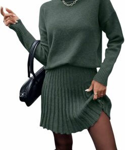 Women's Sweater Skirt Sets VS28